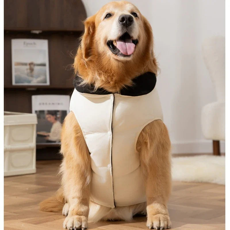 Cappotto HipiDog Cani Taglia Grande - Imbottito Pile Tasche