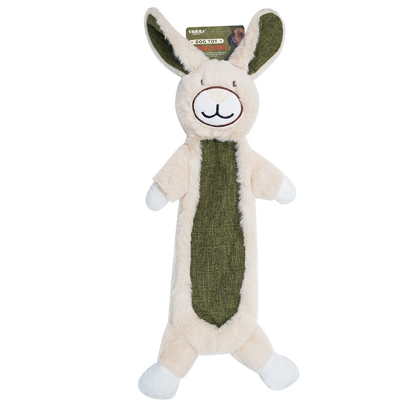 Gioco per Cani in Peluche Morbido – Orso, Rana, Polpo e Altri