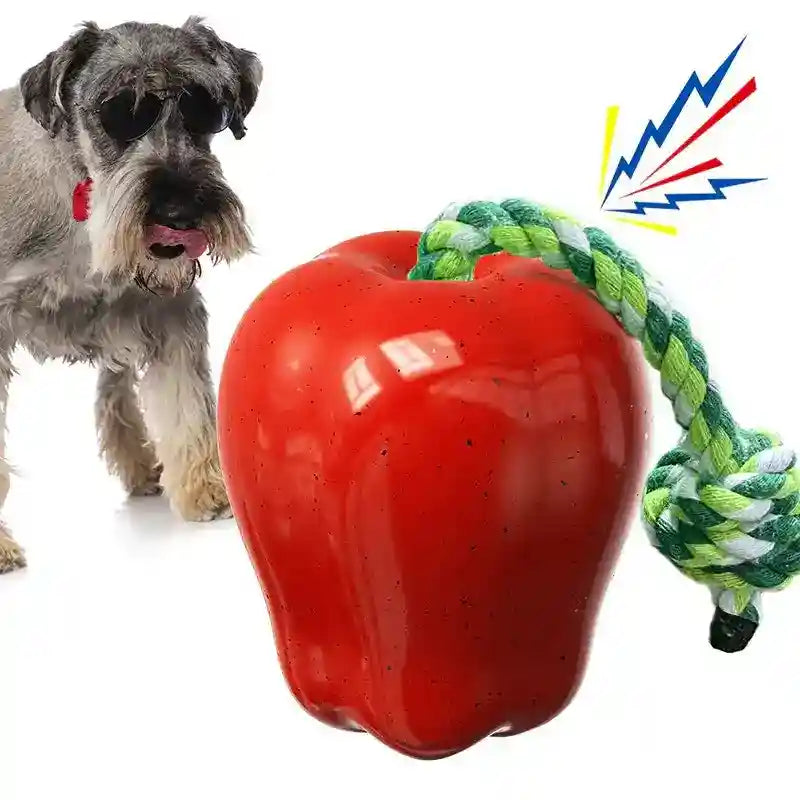 Gioco Corda Mela per Cani - Resistente e Atossico by Dog Moda