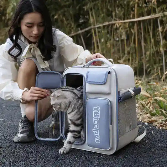 Zaino Trasportino per Gatti - Antigraffio e Idrorepellente by Dog Moda