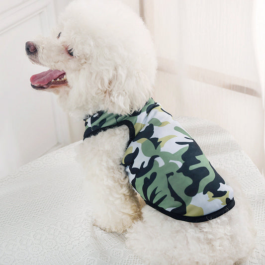 Maglia per Cani Camouflage - New Camouflage Vest Dog Clothes