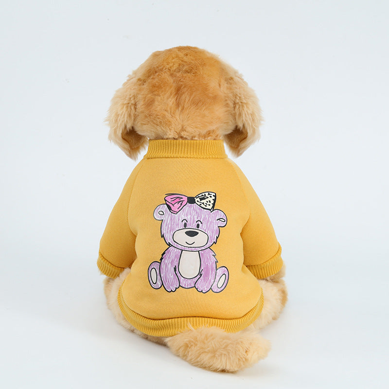 Felpa per cani Dimoney – Calda, colorata e super morbida