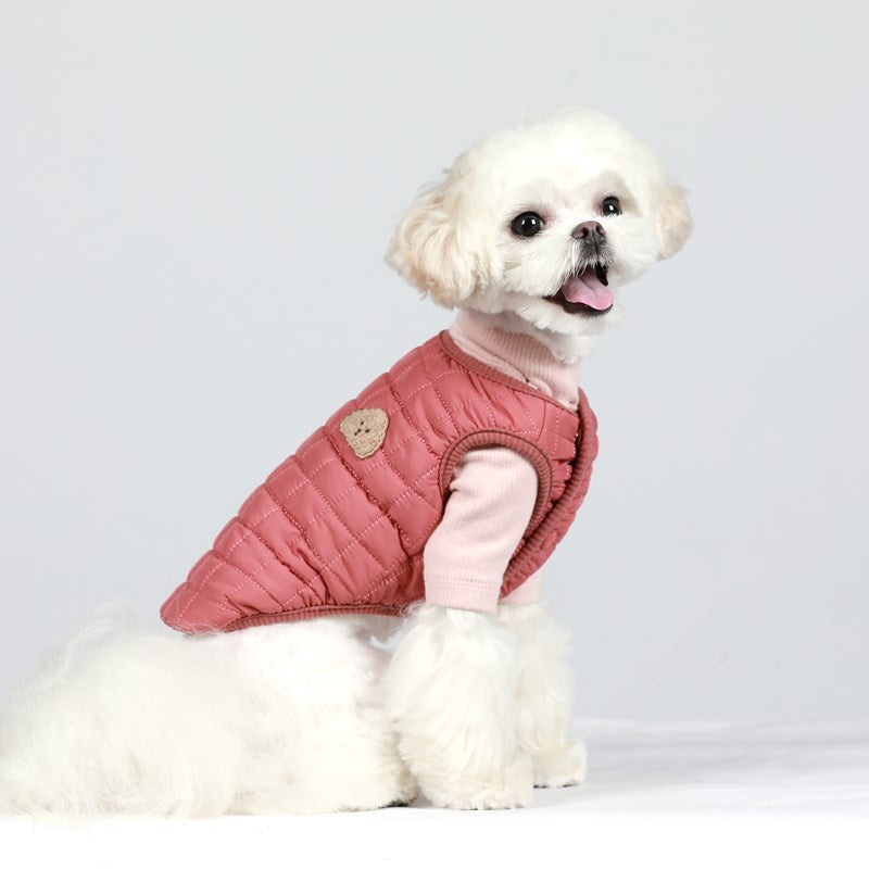Poodle Dog Sweater - Coordinated Stretch Vest