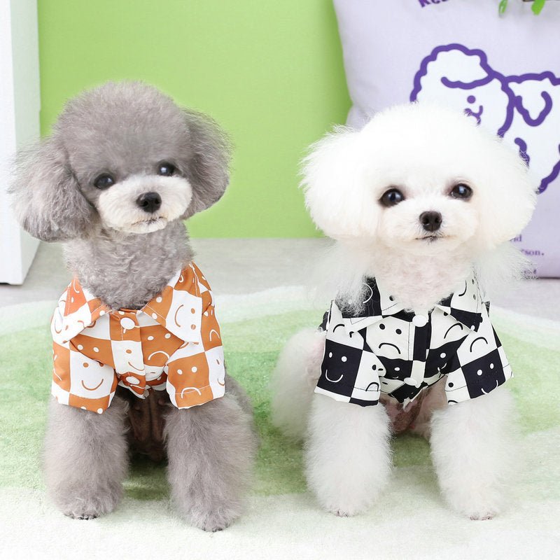 Camicetta per cani a scacchi - Dog Moda