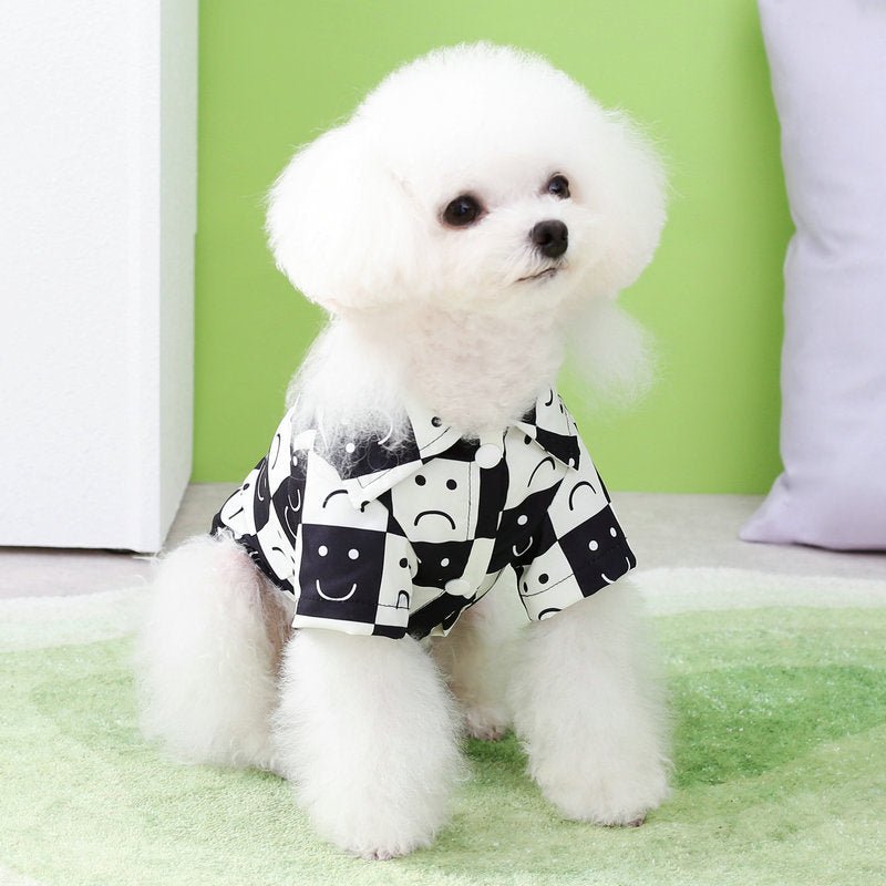 Camicetta per cani a scacchi - Dog Moda