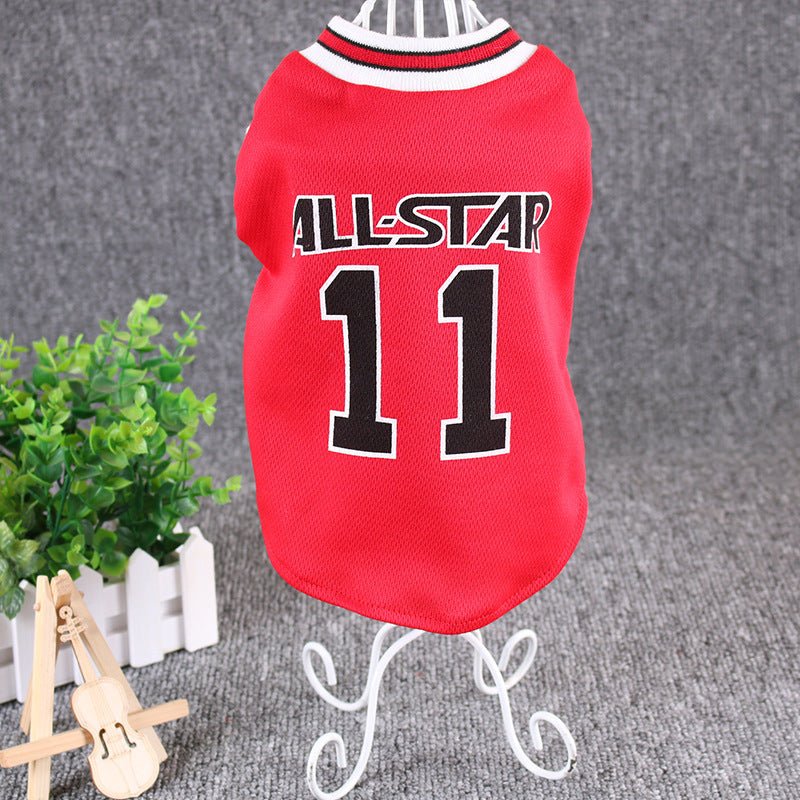 Canotta per cani da basket "All Star" - Dog Moda