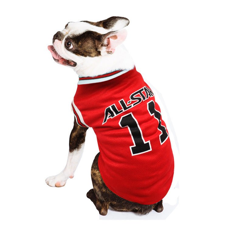 Canotta per cani da basket "All Star" - Dog Moda