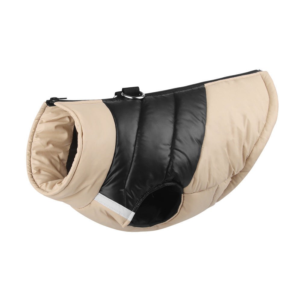 Cappottino Imbottito Impermeabile per Cani Modello "Rent" – Protezione Totale con Vestizione Rapida - Dog Moda