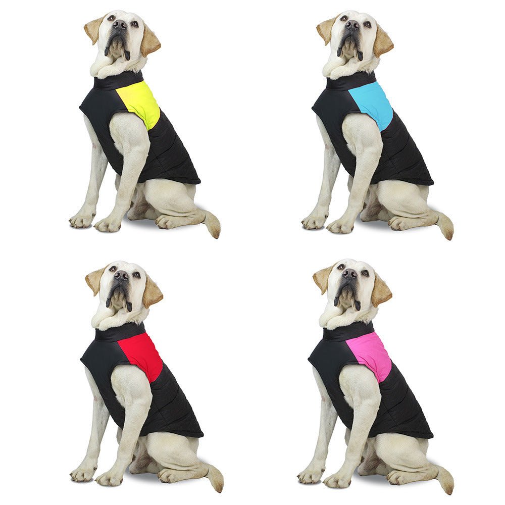 Cappottino Imbottito Impermeabile per Cani Modello "Rent" – Protezione Totale con Vestizione Rapida - Dog Moda