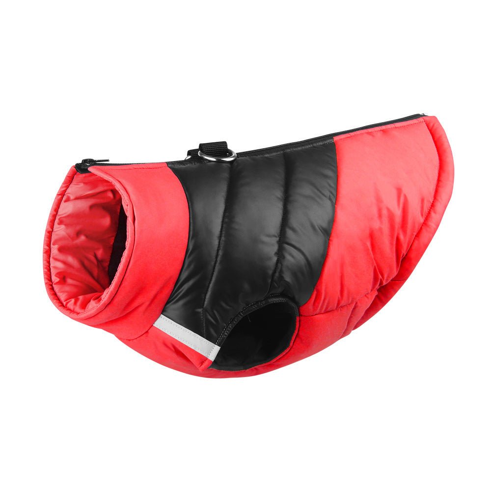 Cappottino Imbottito Impermeabile per Cani Modello "Rent" – Protezione Totale con Vestizione Rapida - Dog Moda