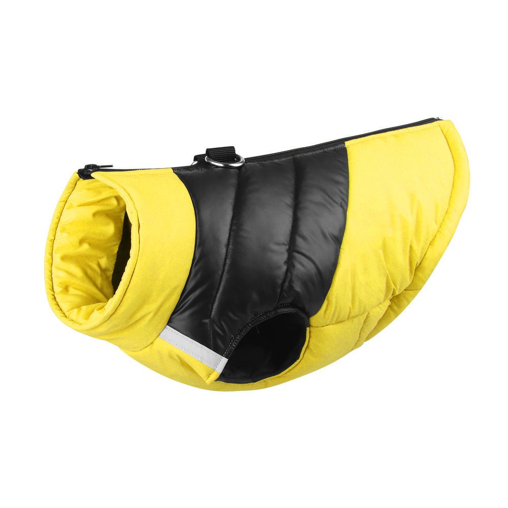 Cappottino Imbottito Impermeabile per Cani Modello "Rent" – Protezione Totale con Vestizione Rapida - Dog Moda