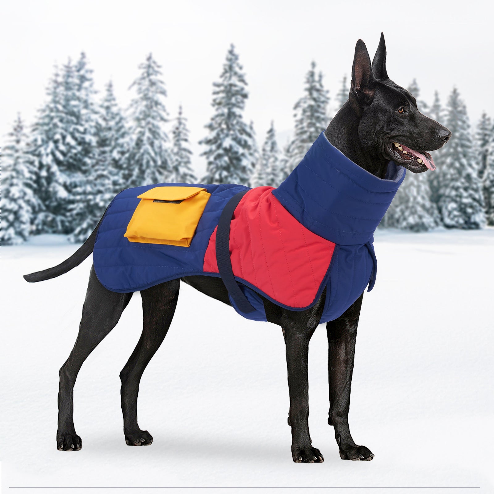 Cappottino Impermeabile per Cani con Imbottitura in Pile - Modello "Fieve" - Dog Moda