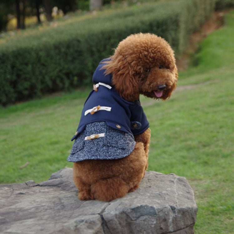 Cappottino "Montgomery Chic" per Barboncini - Stile e Comfort Invernale - Dog Moda