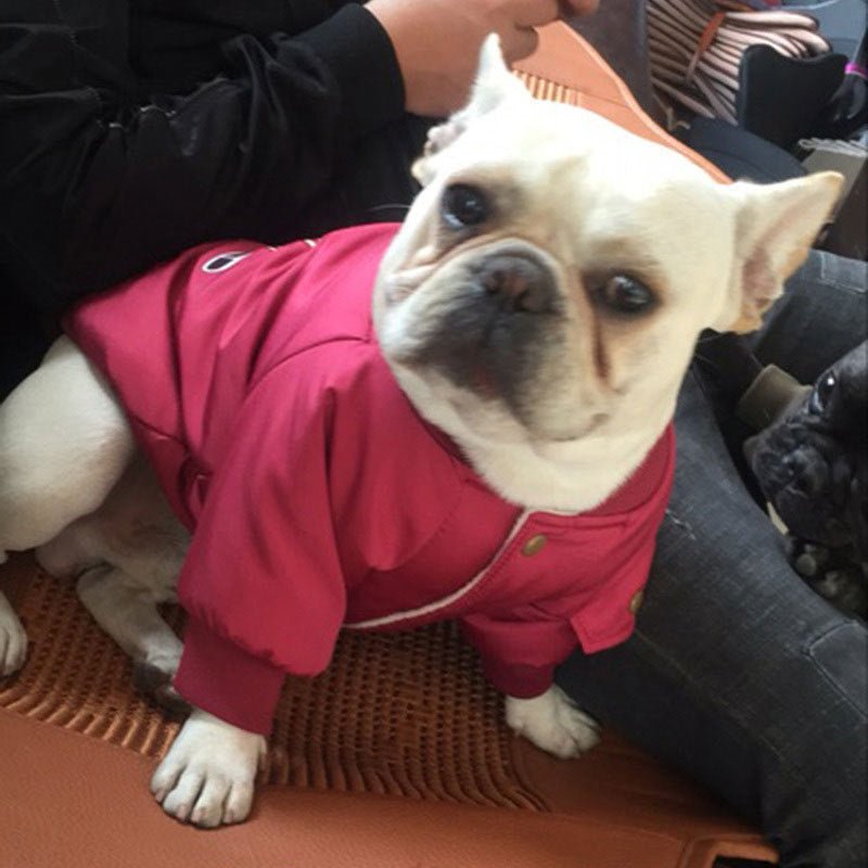 Cappottino per Cani Bulldog con Imbottitura in Pile - Flyhigh - Dog Moda