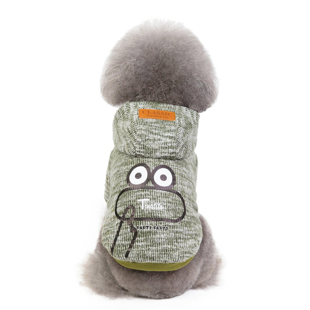 Cappottino per cani con cappuccio "Party - Dog Moda