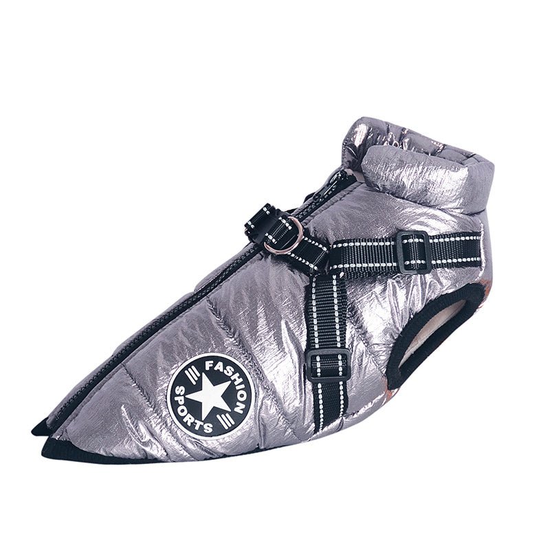 Cappottino per Cani con Pettorina Integrata - Modello "Fashion Sport" - Dog Moda