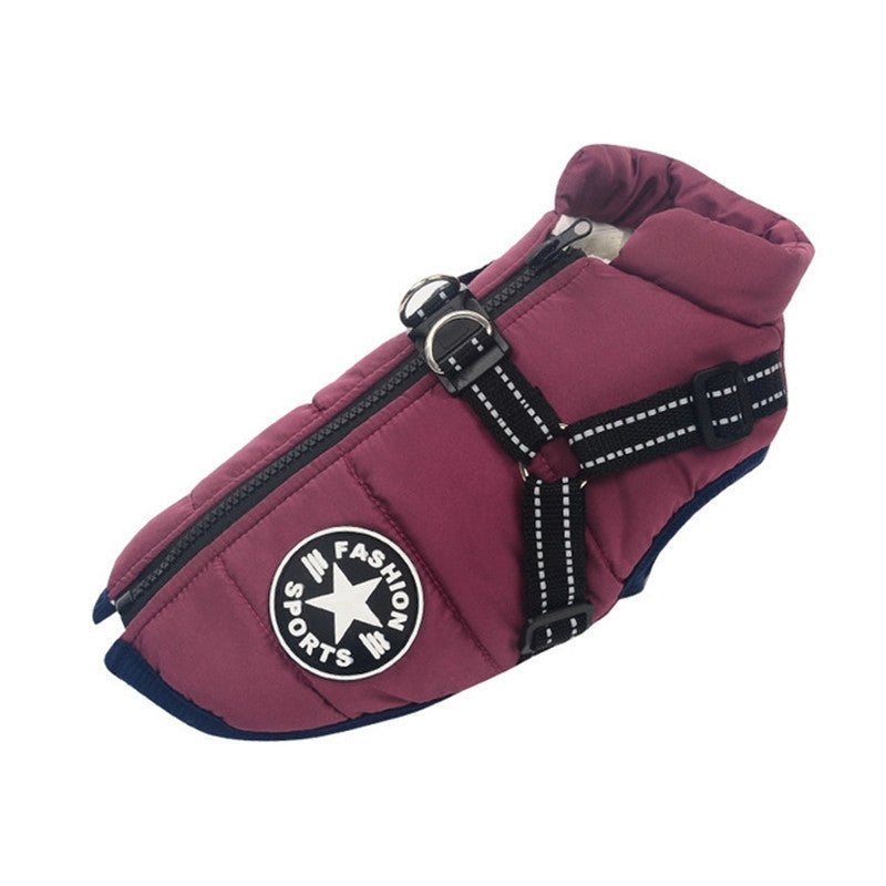 Cappottino per Cani con Pettorina Integrata - Modello "Fashion Sport" - Dog Moda