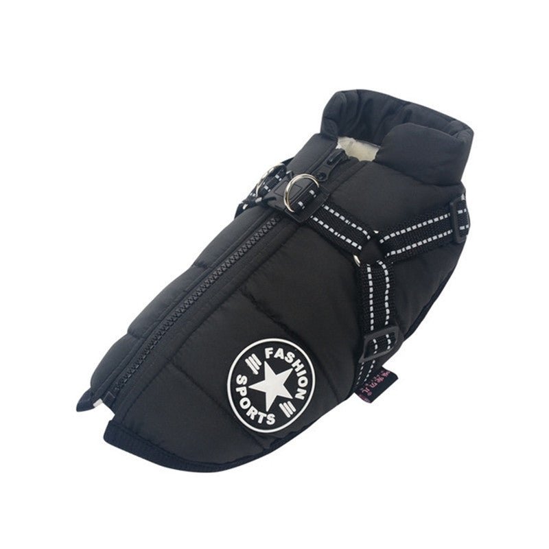 Cappottino per Cani con Pettorina Integrata - Modello "Fashion Sport" - Dog Moda
