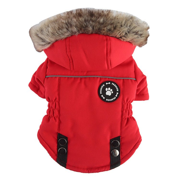 Cappottino per Cani Impermeabile con Pettorina Integrata - Modello "Cortina" - Dog Moda