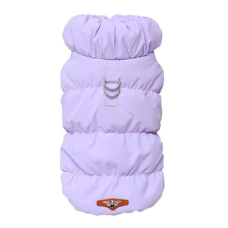 Cappottino per cani piccola taglia smanicato "Macarons" - Dog Moda
