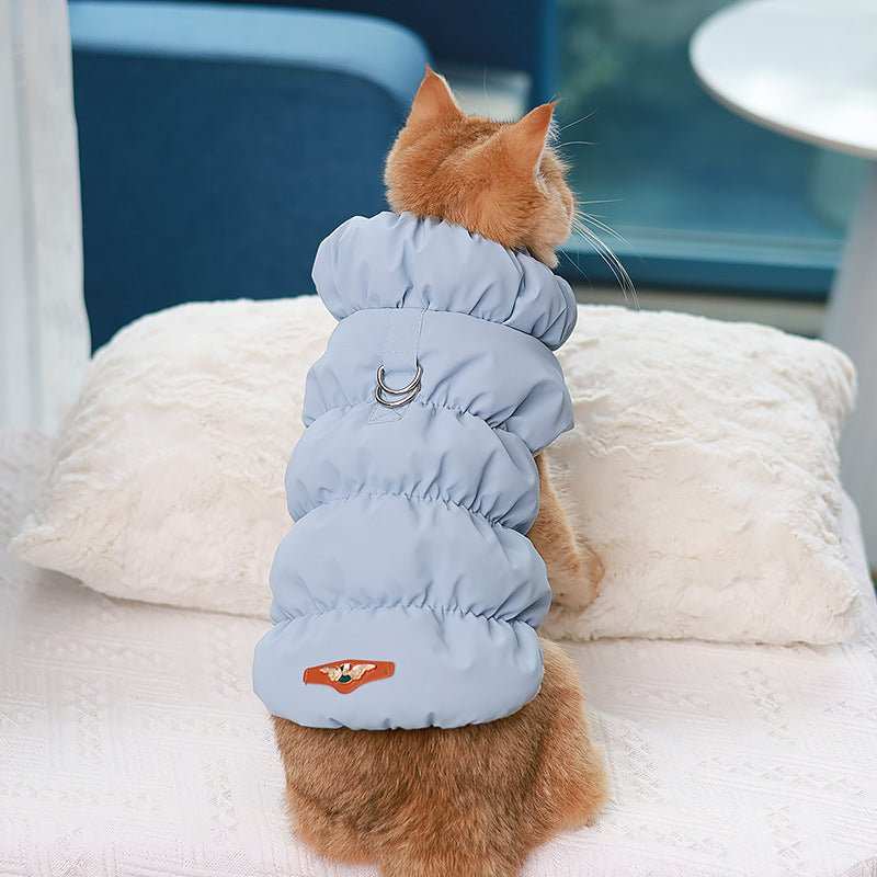 Cappottino per cani piccola taglia smanicato "Macarons" - Dog Moda