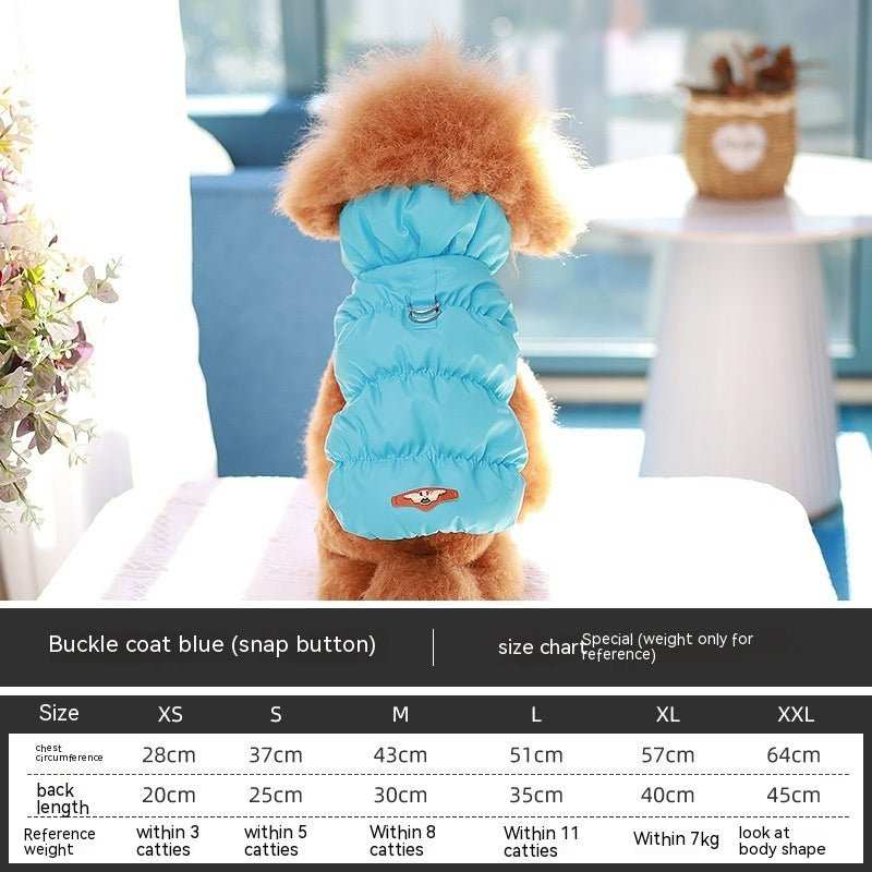 Cappottino per cani piccola taglia smanicato "Macarons" - Dog Moda
