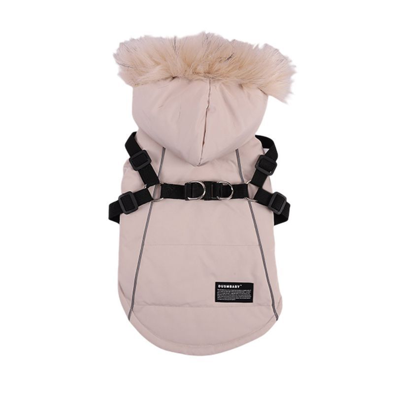 Cappottino per cani smanicato pettorina "DusmBaby" - Dog Moda