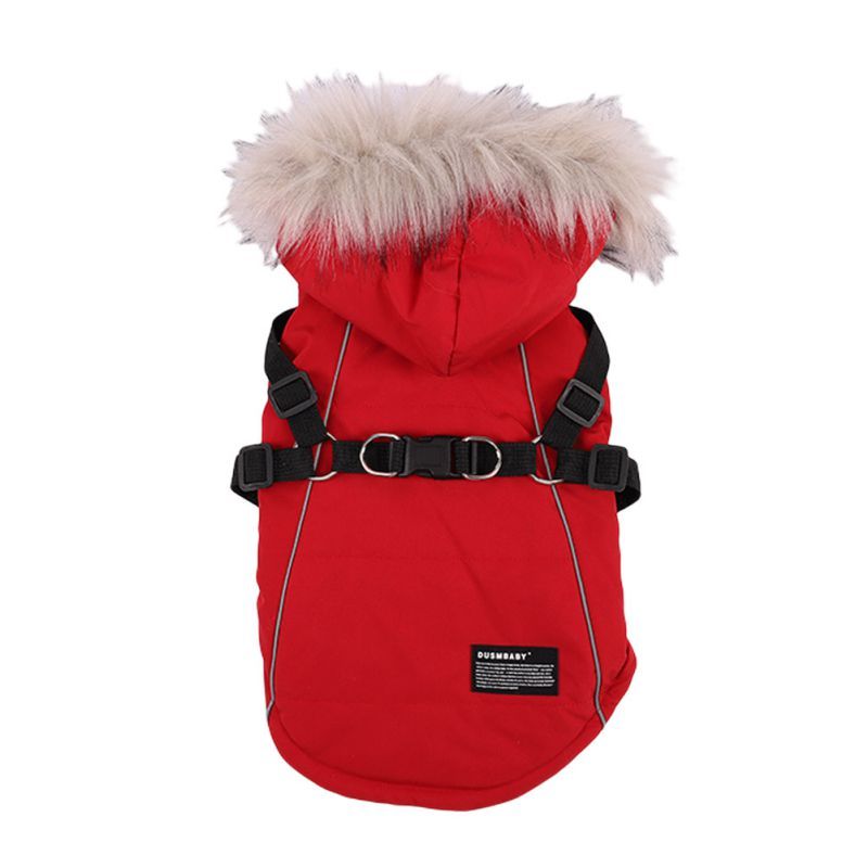 Cappottino per cani smanicato pettorina "DusmBaby" - Dog Moda