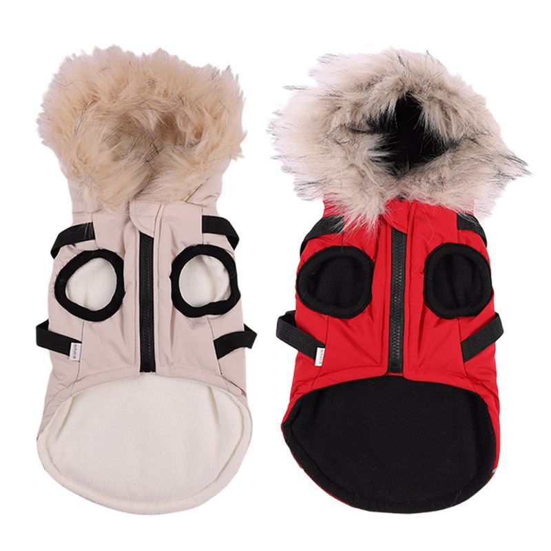 Cappottino per cani smanicato pettorina "DusmBaby" - Dog Moda