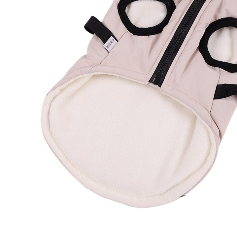 Cappottino per cani smanicato pettorina "DusmBaby" - Dog Moda