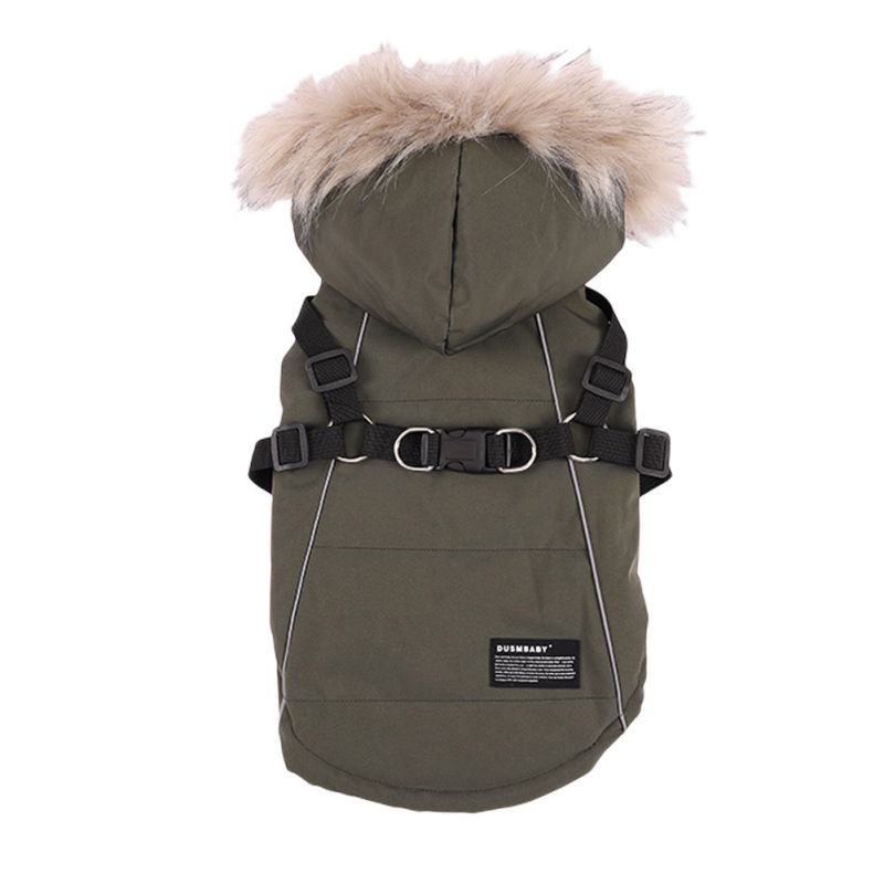 Cappottino per cani smanicato pettorina "DusmBaby" - Dog Moda