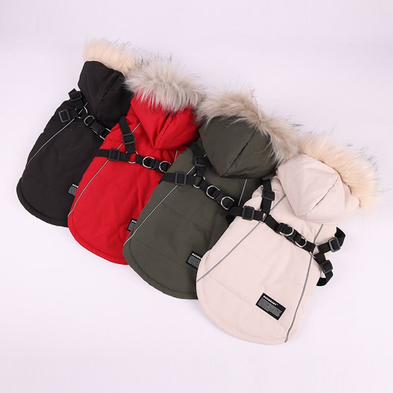 Cappottino per cani smanicato pettorina "DusmBaby" - Dog Moda