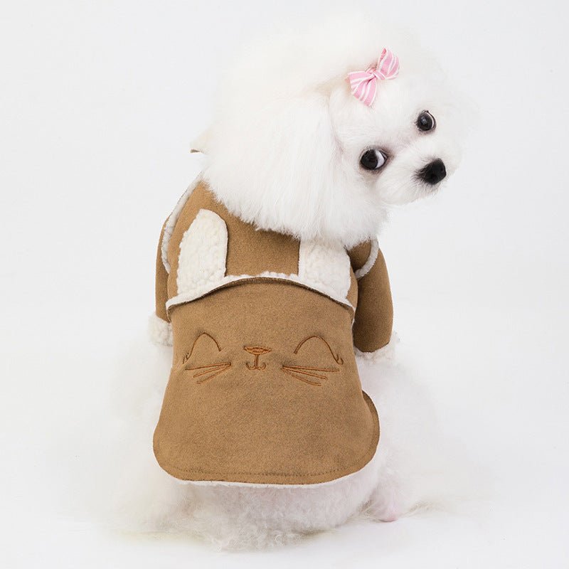 Cappottino Scamosciato per Cani - Modello Elegance - Dog Moda