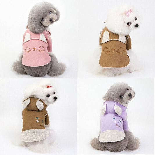 Cappottino Scamosciato per Cani - Modello Elegance - Dog Moda