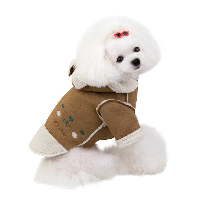 Cappottino Scamosciato per Cani - Modello Elegance - Dog Moda