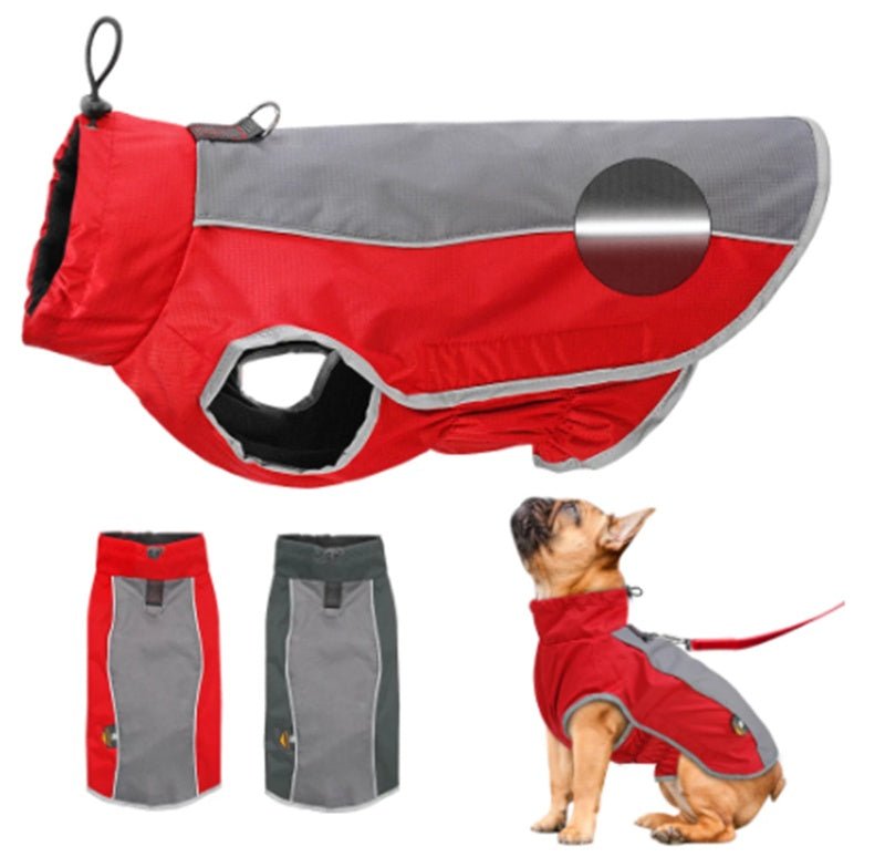 Cappottino Smanicato per Cani Modello "City" – Protezione e Comfort con Chiusura in Velcro - Dog Moda