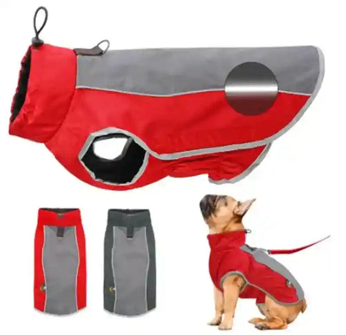 Cappottino Smanicato per Cani Modello "City" – Protezione e Comfort con Chiusura in Velcro - Dog Moda