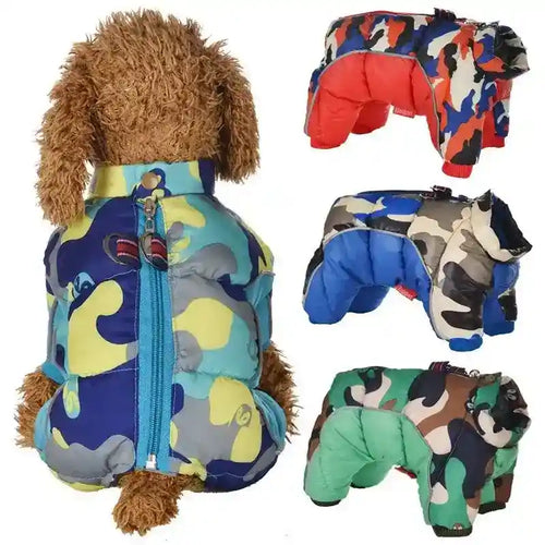 Cappotto Impermeabile per Cani a Tuta - Modello "Polar" - Dog Moda