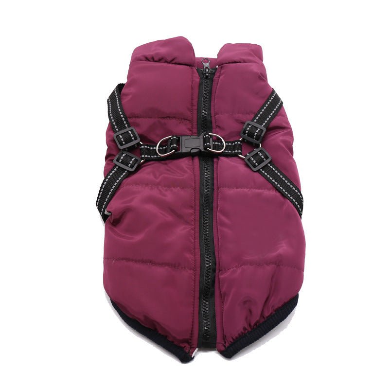 Cappotto impermeabile per Cani con Pettorina - Modello "Basic" - Dog Moda