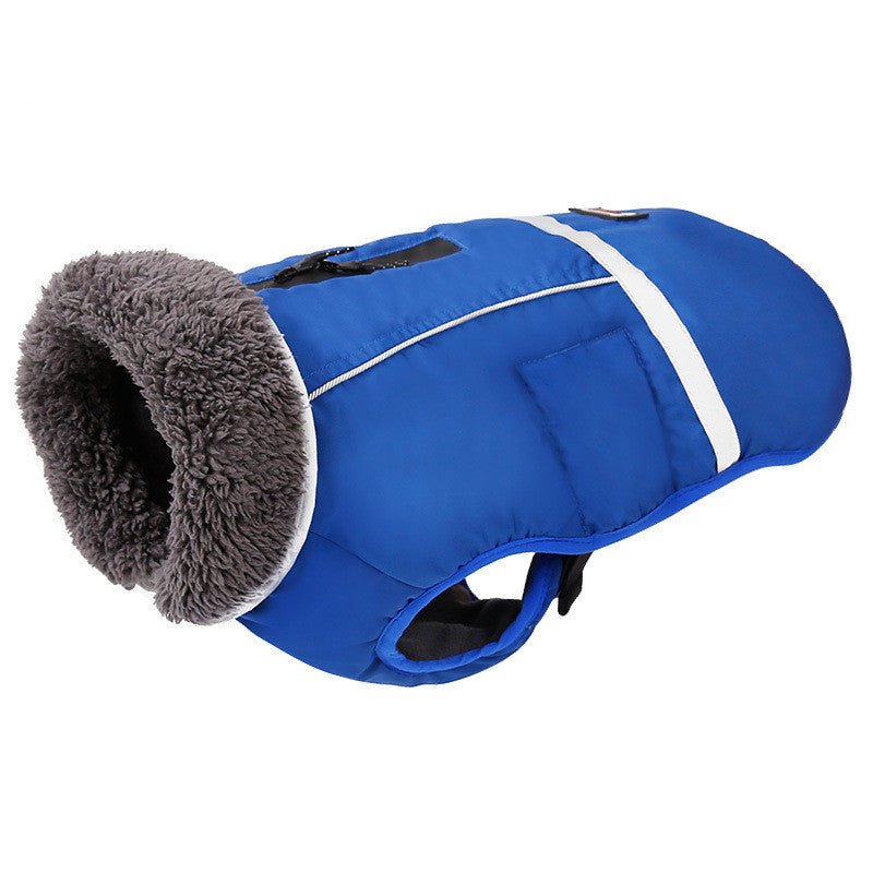 Cappotto Impermeabile per Cani Taglia Grande Modello "Tucson" – Comfort, Protezione e Visibilità Notturna - Dog Moda