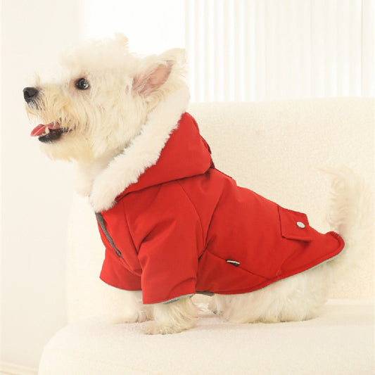 Cappotto per cani con cappuccio "Zurigo" - Cheepet - Dog Moda