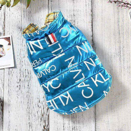 Cappotto per cani smanicato stile "Calvin Klein" - Dog Moda