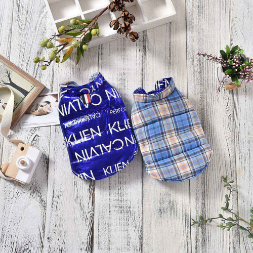 Cappotto per cani smanicato stile "Calvin Klein" - Dog Moda