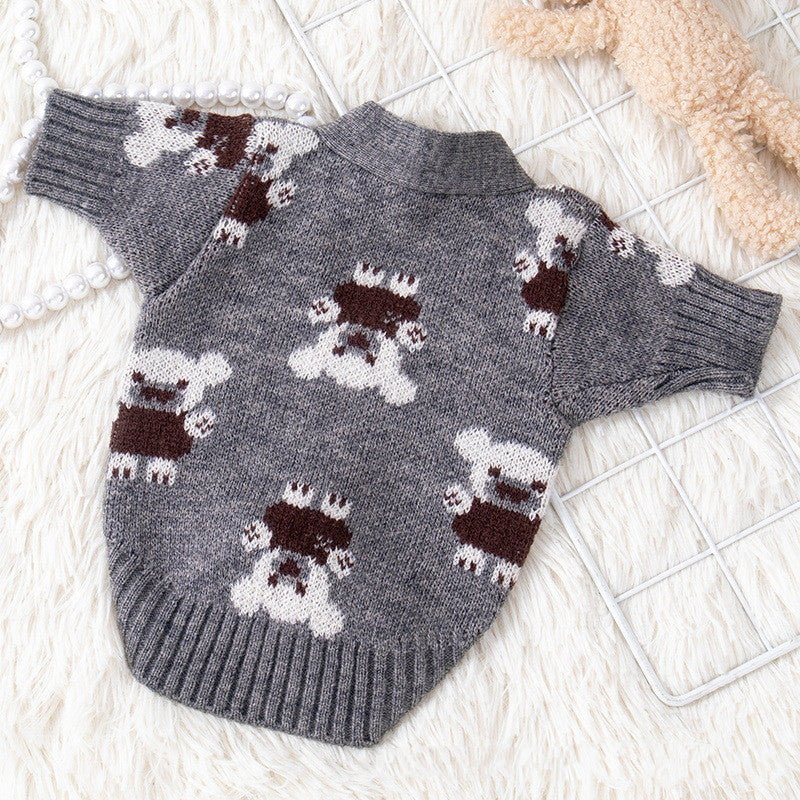 Cardigan Adorabile per Cani - Fantasia Orsetto - Dog Moda