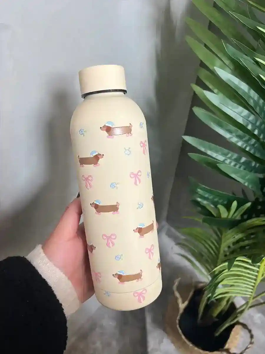 Borraccia Termica Bassotto - Idea Regalo Amanti Cani by Dog Moda