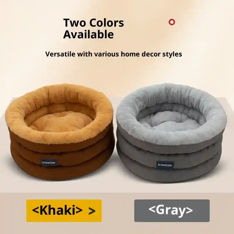 Cuccia Circolare Fluffy per Cani - Calda e Accogliente by Dog Moda