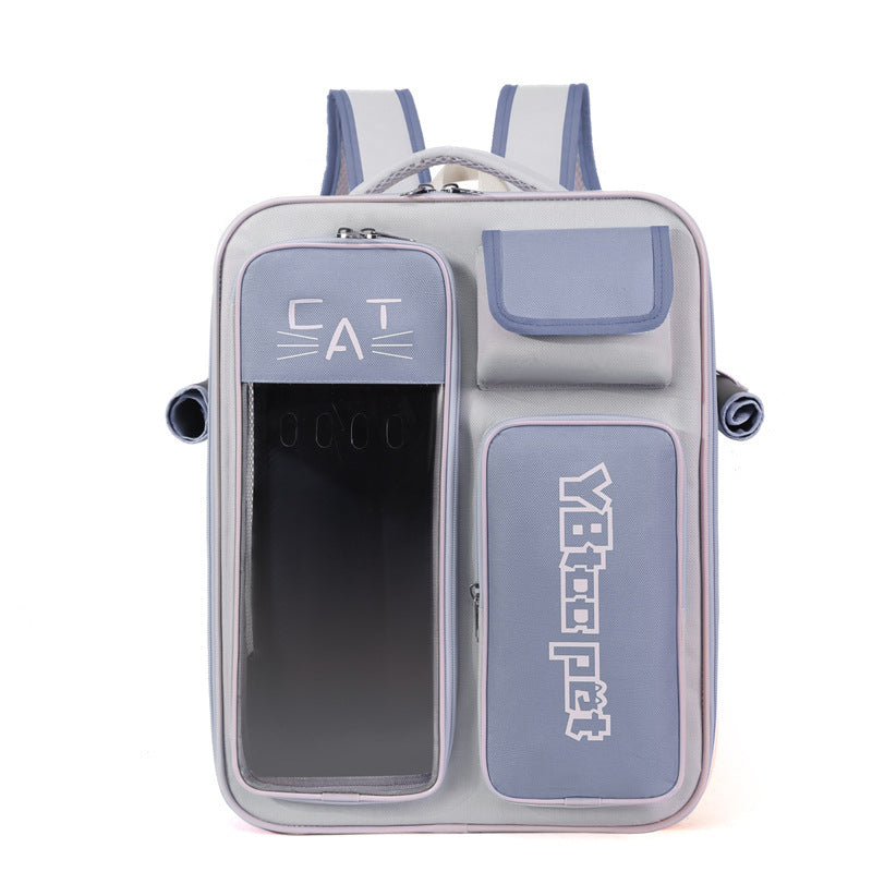 Zaino Trasportino per Gatti - Antigraffio e Idrorepellente