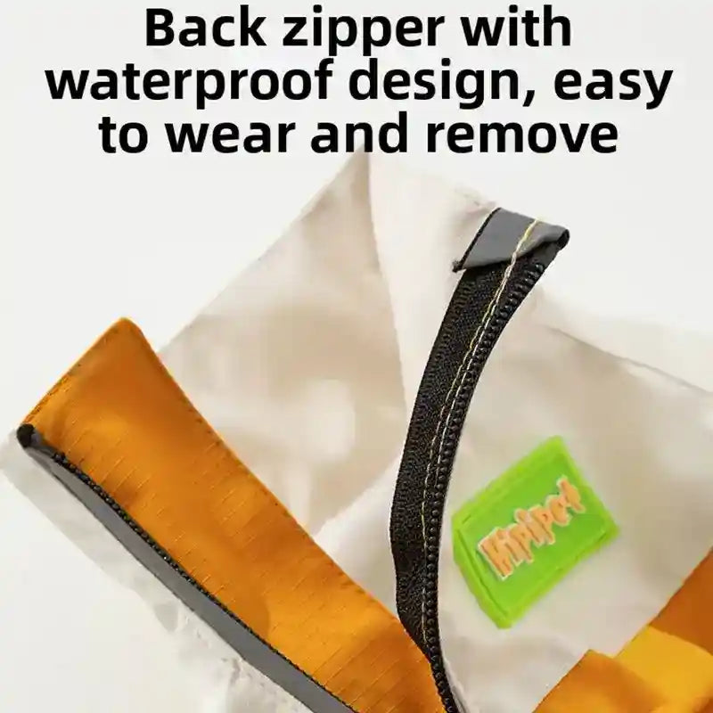 Impermeable para perros de 4 patas reflectante - HipiPet Outdoor