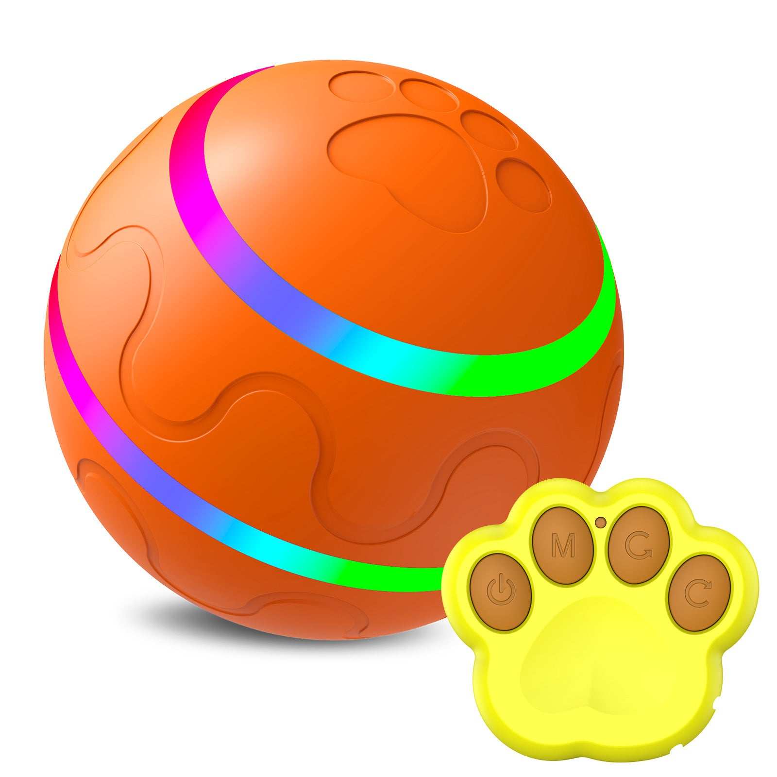 Palla interattiva gioco per cani con telecomando - Cheepet