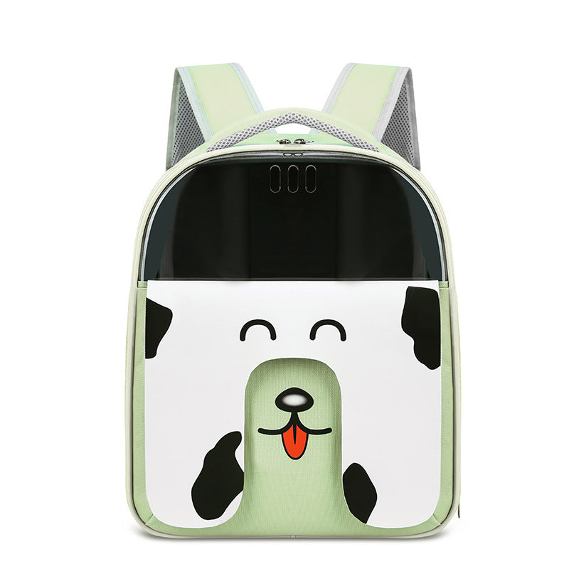 Zainetto Trasportino Cani Gatti - Design Viso Cagnolino